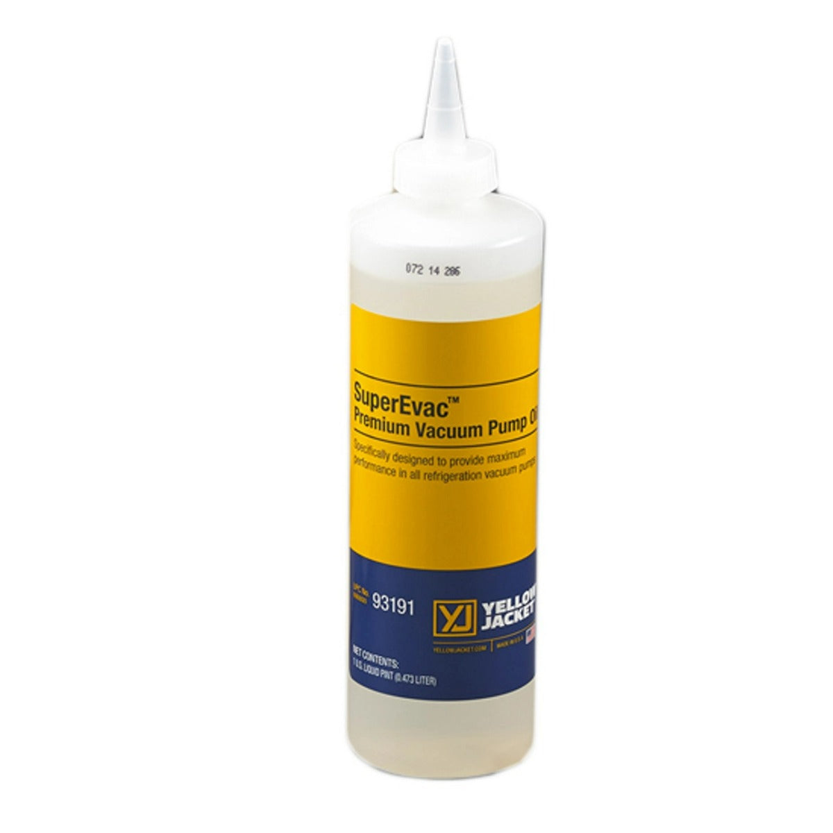 Yellow Jacket 93091 Pint of vacuum oil 24 per case