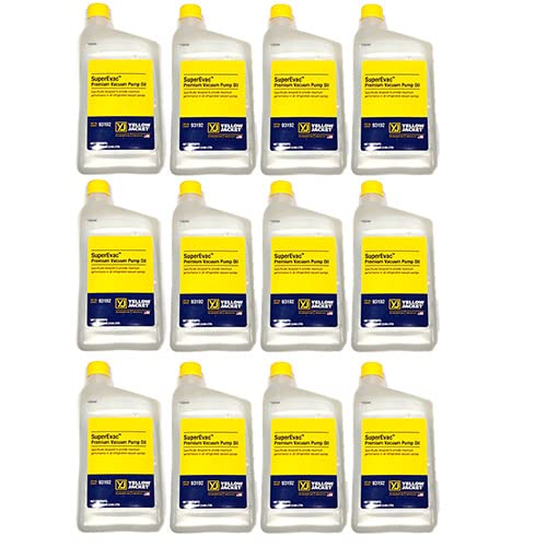 Yellow Jacket 93092 Quart of Vacuum Oil - 12 Per Case