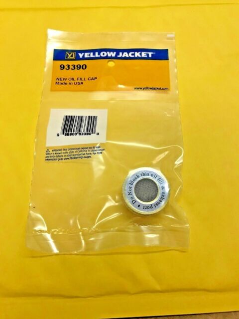 Yellow Jacket 93390 Oil fill cap asm