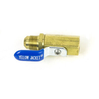 Yellow Jacket 93832 Ball valve 3/8" SAE Male fl. x 1/4" FPT