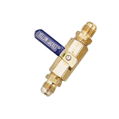 Yellow Jacket 93836 Ball valve 3/8" SAE Male fl. x Male fl.