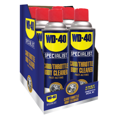 WD-40 30013 (300134) Specialist Carb/Throttle Body Cleaner 13.5oz 6ct o/s