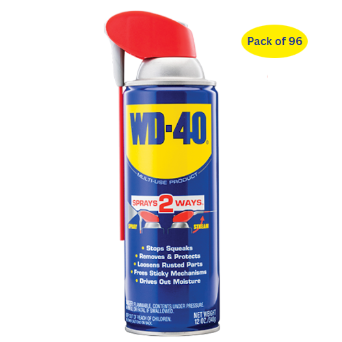 WD-40 49005 (490054) 12oz Smart Straw 96ct Case Stacker