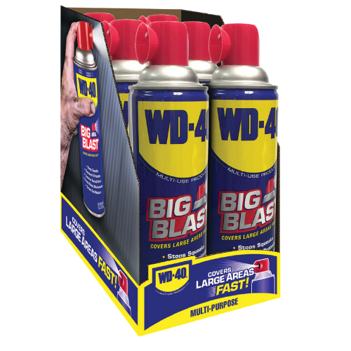 WD-40 49009 (490092) 18 OZ BIG BLAST AER O/S 6PK