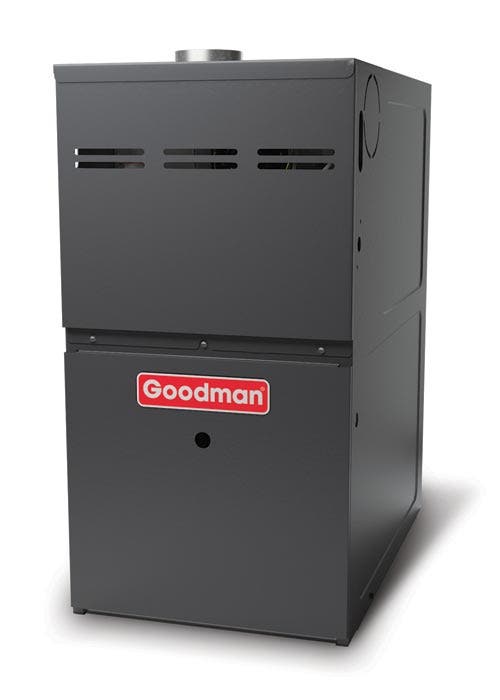 Goodman 100,000 BTU 80% AFUE Two Stage Low NOx Gas Furnace - Upflow/Horizontal