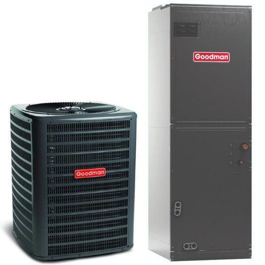 Goodman 1.5 Ton 15.2 SEER2 Goodman Air Conditioner System - Multi-Positional