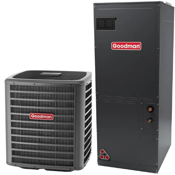 Goodman 4 Ton 17.2 SEER2 Two Stage Goodman Heat Pump Air Conditioner System - Multi-positional