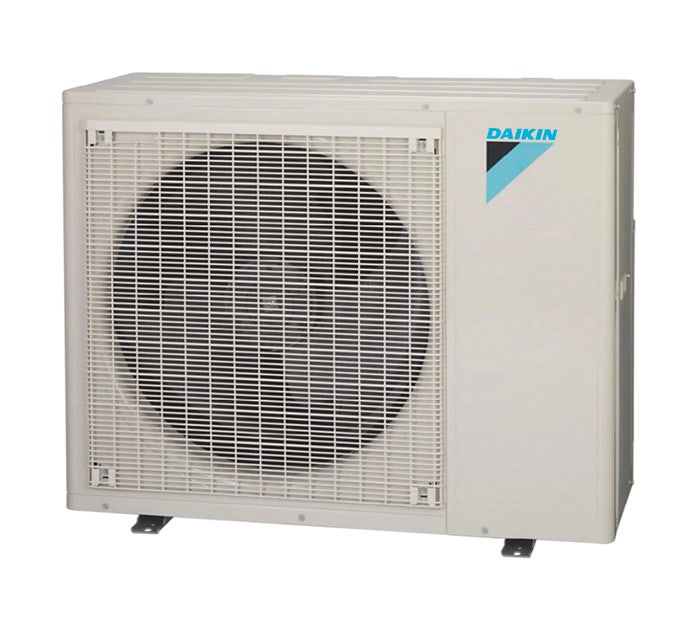 Daikin 36,000 BTU 17 SEER Dual Zone Concealed Duct Low Static Daikin Mini-Split Heat Pump System 15+18