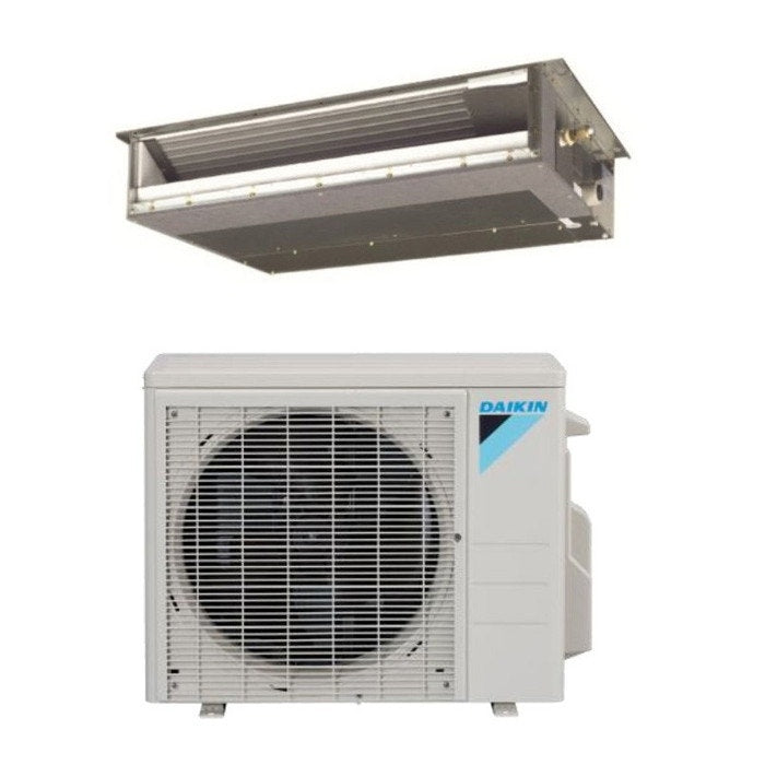 Daikin 9,000 BTU 15.1 SEER Concealed Duct Daikin Mini-Split LV Series Single Zone Heat Pump - FDXS09RXS