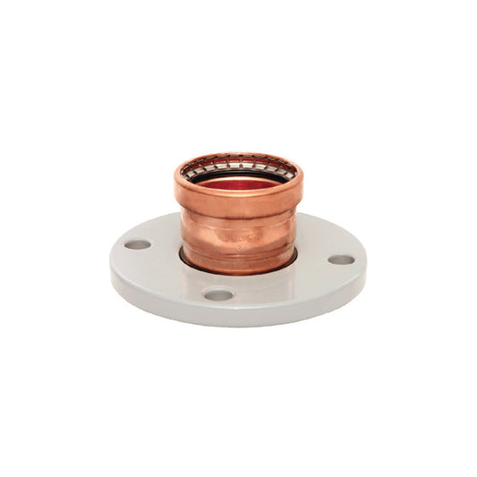 Everflow PABP0212 2.5 Copper Adapter Flange, 4 Bolt, P, 2-1/2''