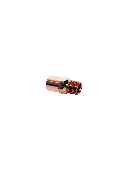 Everflow PFMA3412 3/4 x 1/2 Copper Male Adapter, FTG x MPT, 3/4'' x 1/2''