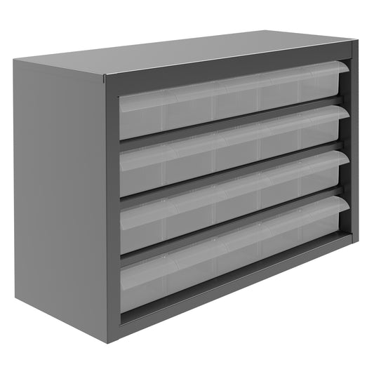 Durham 016-95 PLASTIC DRAWER CABINET, 20 DRAWERS