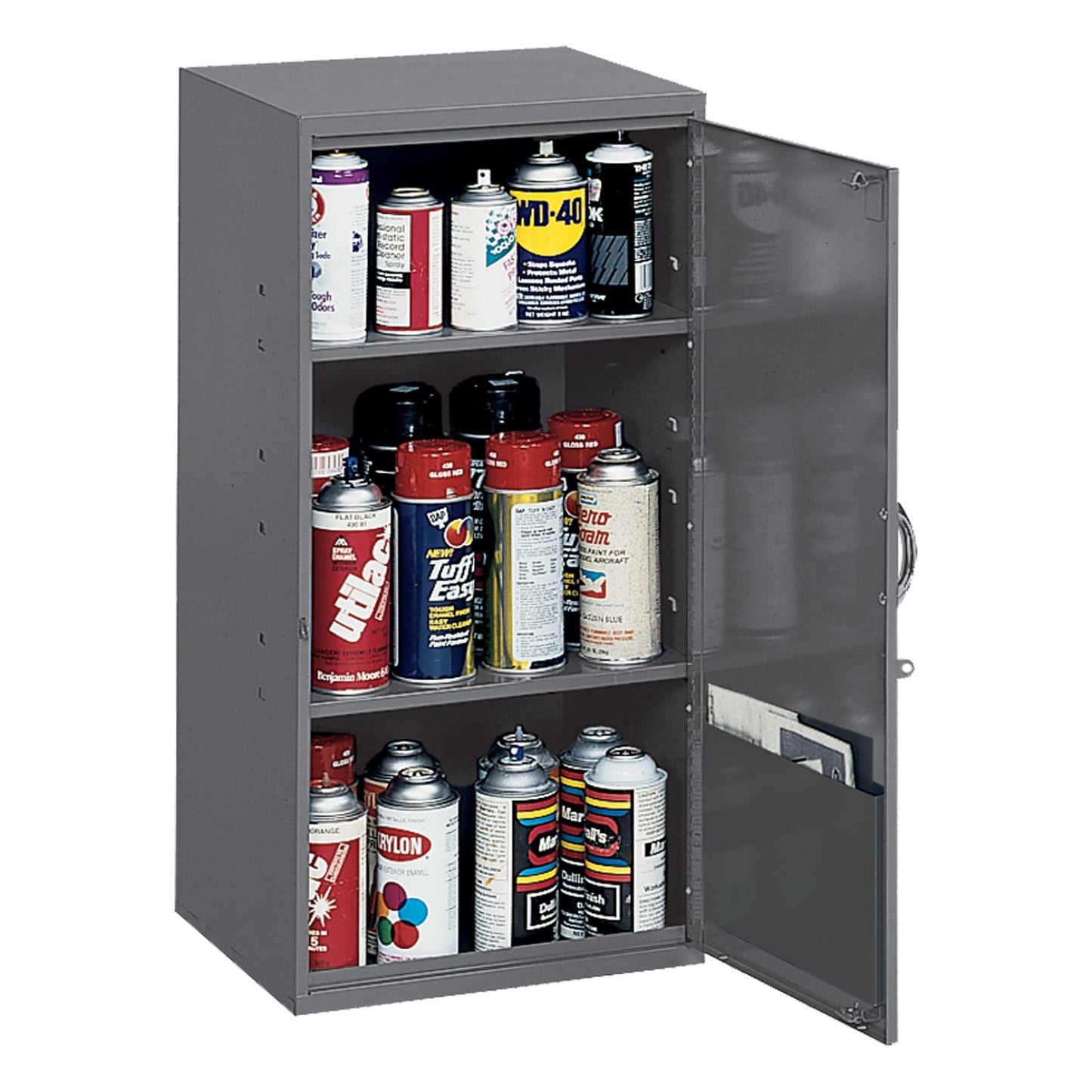 Durham 056-95 UTILITY CABINET, 2 ADJUSTABLE SHELVES, 20 X 14-1/4 X 32-3/4