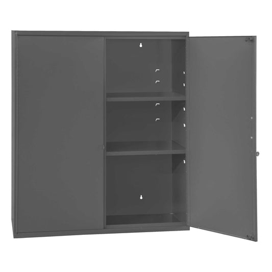 Durham 061-95-ADJFS WALL MOUNTABLE STORAGE CABINET, 3 SHELVES, 26-9/16 X 11-7/8 X 30