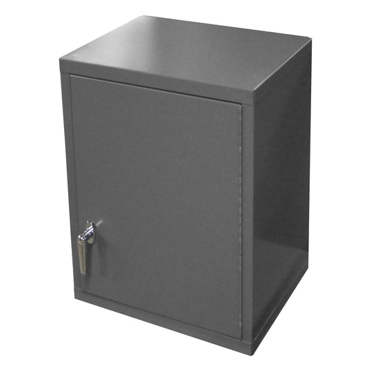 Durham 070SD-95 WALL MOUNTABLE STORAGE CABINET, 3 SHELVES, 18-1/8 X 13-11/16 X 26-15/16