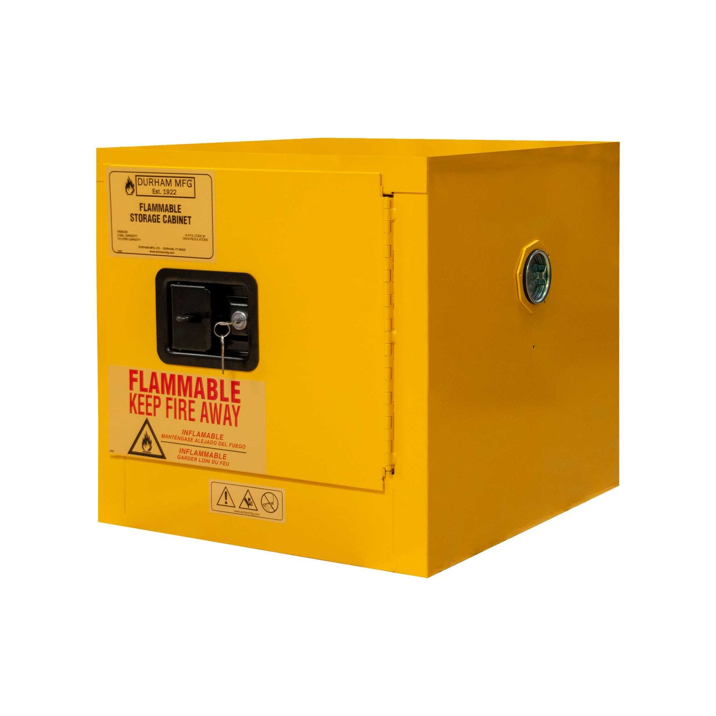 Durham 1002M-50 FLAMMABLE STORAGE, 2 GALLON, MANUAL