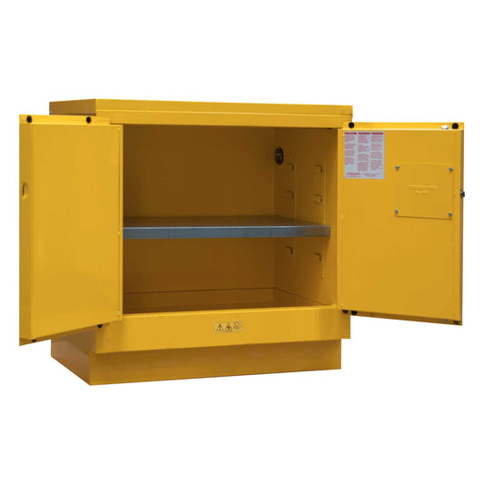 Durham 1022UCM-50 FLAMMABLE STORAGE, 22 GALLON, UNDER COUNTER, MANUAL