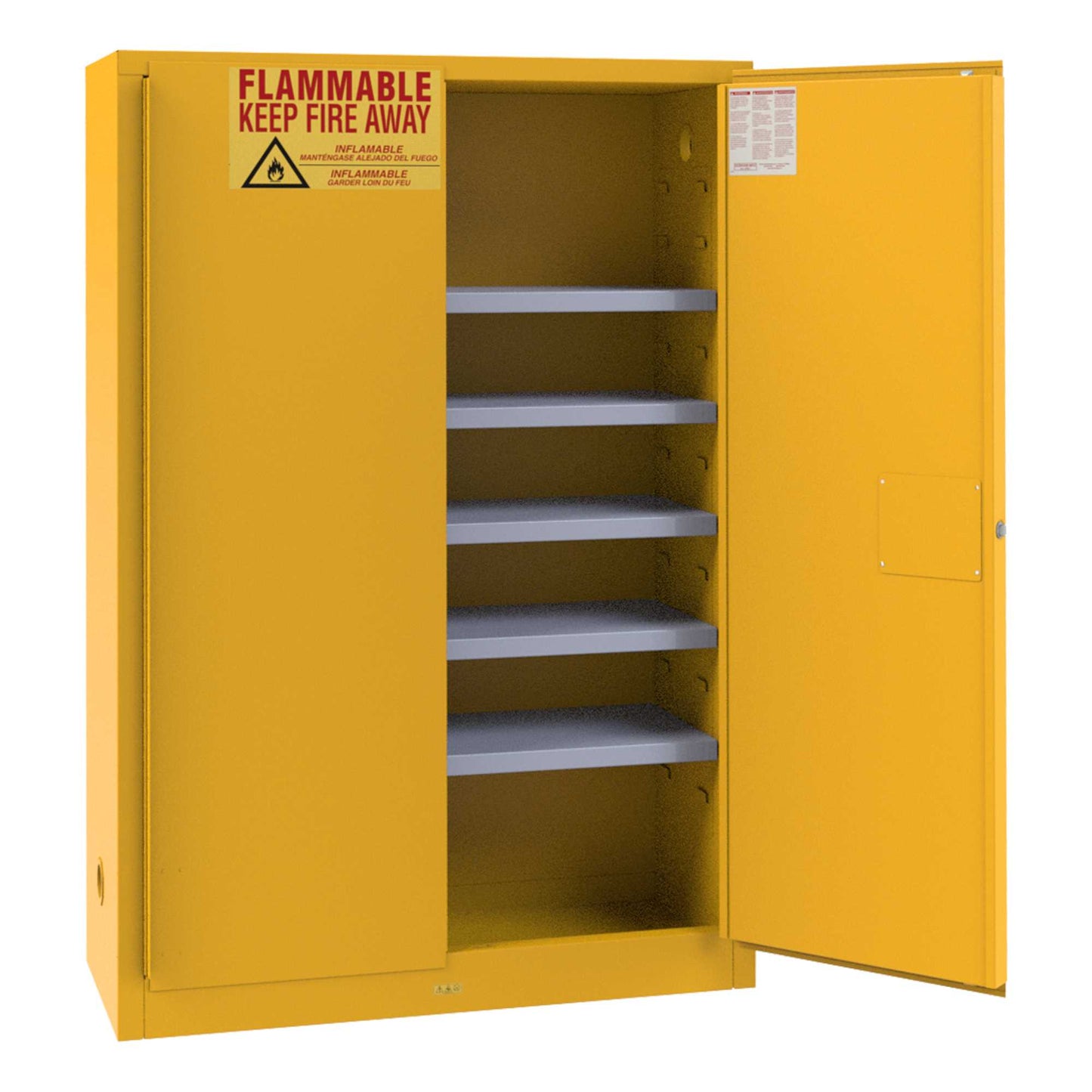 Durham 1060MPI-50 FLAMMABLE STORAGE, 60 GALLON PAINT AND INK STORAGE, MANUAL CLOSE