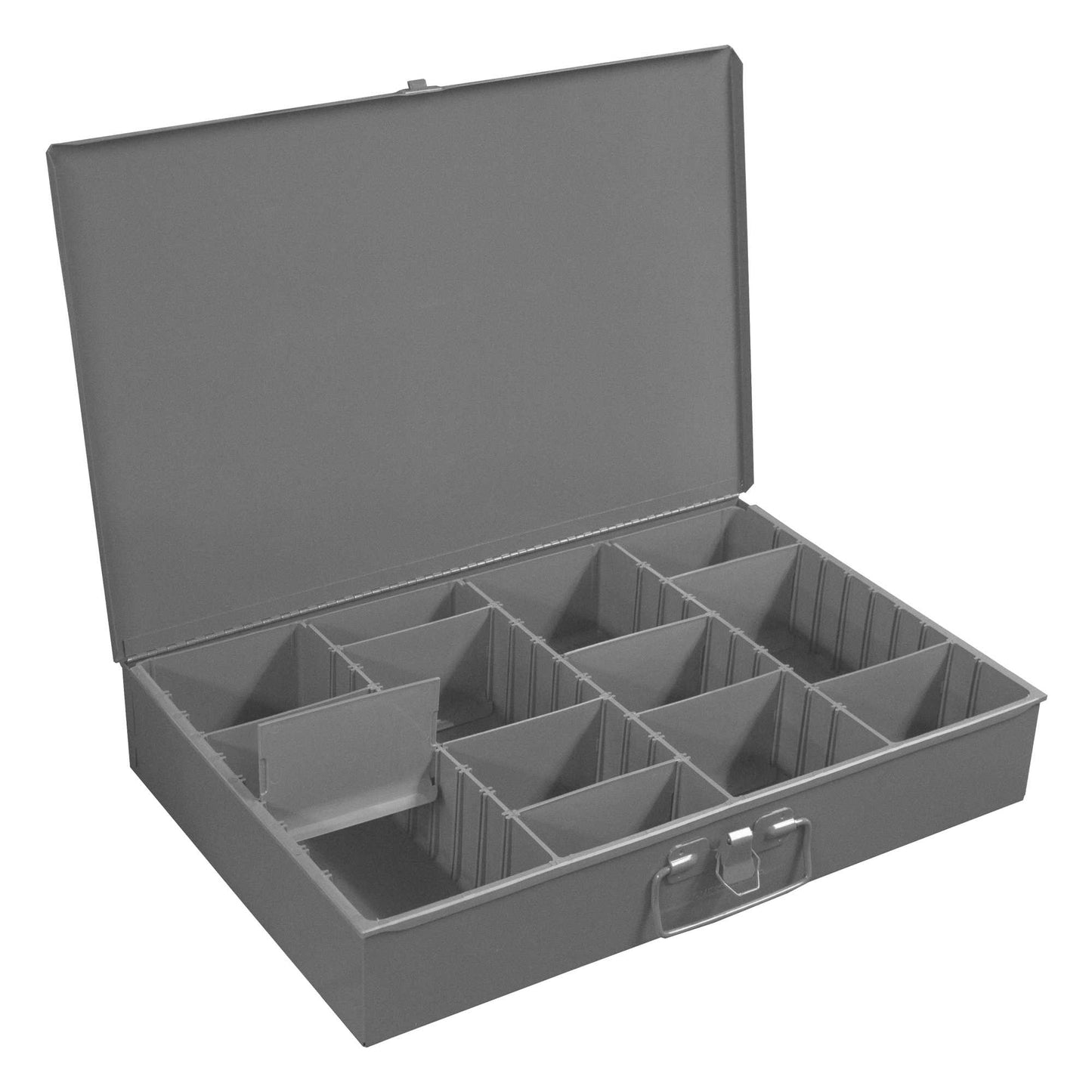 Durham 119-95 LARGE STEEL COMPARTMENT BOX, ADJUSTABLE