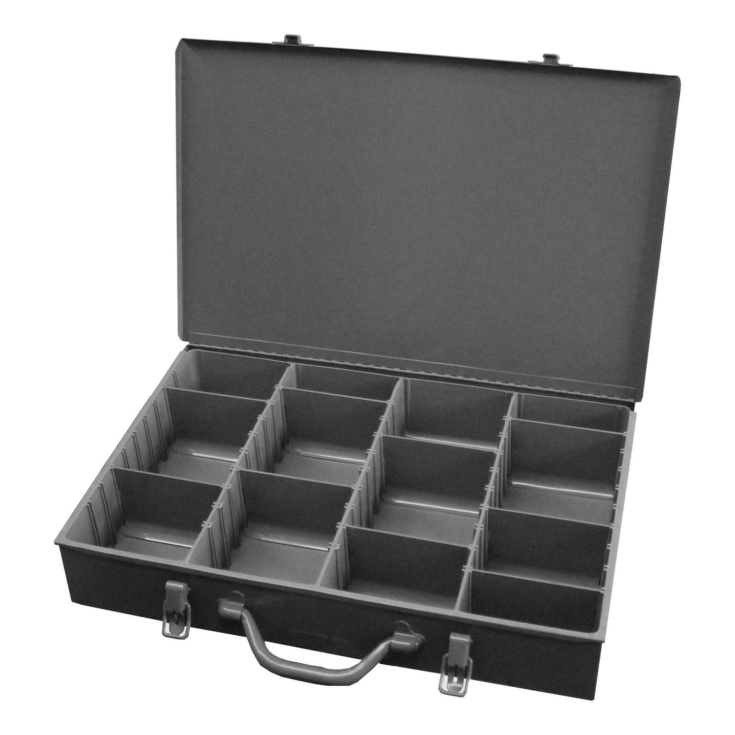 Durham 119PC227-95 LARGE STEEL COMPARTMENT BOX, ADJUSTABLE