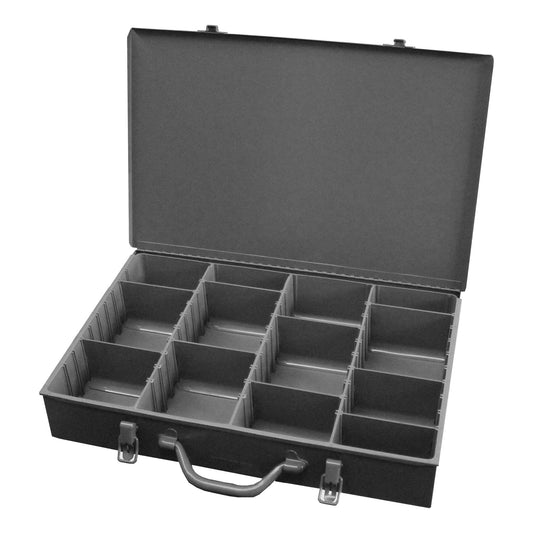 Durham 119PC227-95 LARGE STEEL COMPARTMENT BOX, ADJUSTABLE