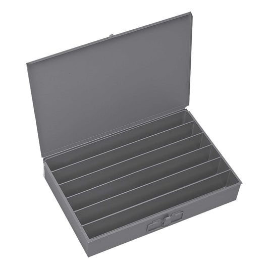 Durham 125-95 LARGE STEEL COMPARTMENT BOX, 6 OPENING