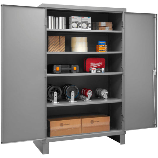 Durham 2505-4S-95 CABINET, 16 GAUGE, 4 SHELVES, 48 X 24 X 78