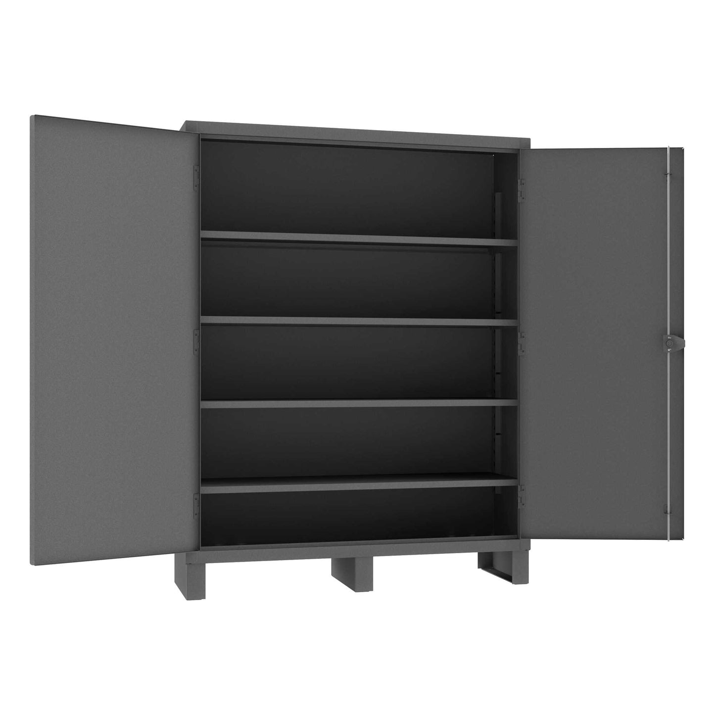 Durham 2704-4S-95 CABINET, 14 GAUGE, 4 SHELVES , 60 X 18 X 78