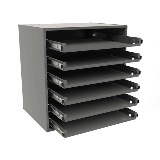 Durham 308B-95 SMALL BEARING SLIDE RACK, 6 COMPARTMENTS