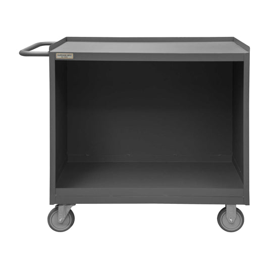 Durham 3110-95 MOBILE BENCH CABINET, STEEL TOP, NO DOOR, 24-1/4 X 42-1/8 X 36-3/8