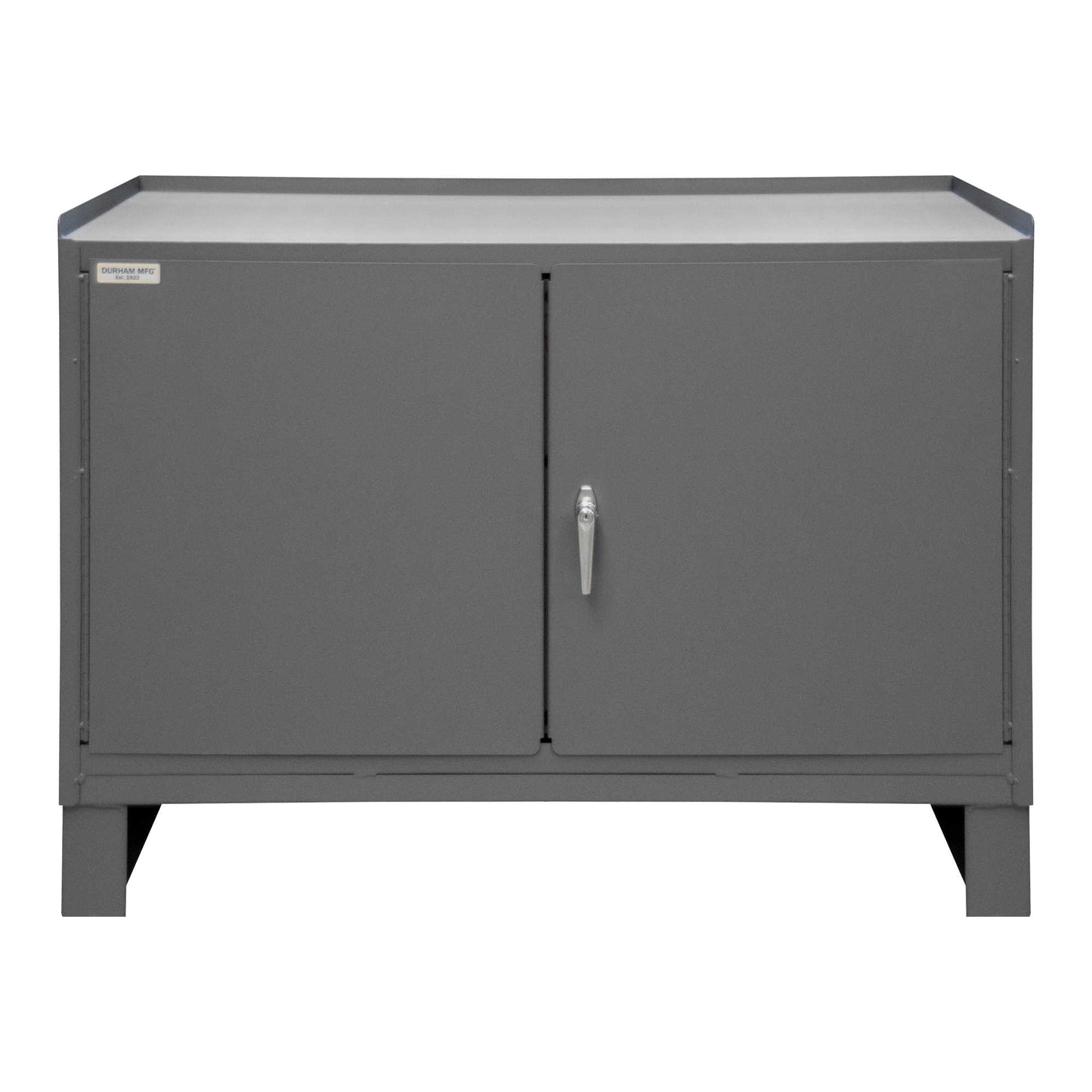 Durham 3403NVSLF-95 STATIONARY WORKSTATION, 1 SHELF, 2 DOORS, 48-1/8 X 24-1/4 X 36-3/16