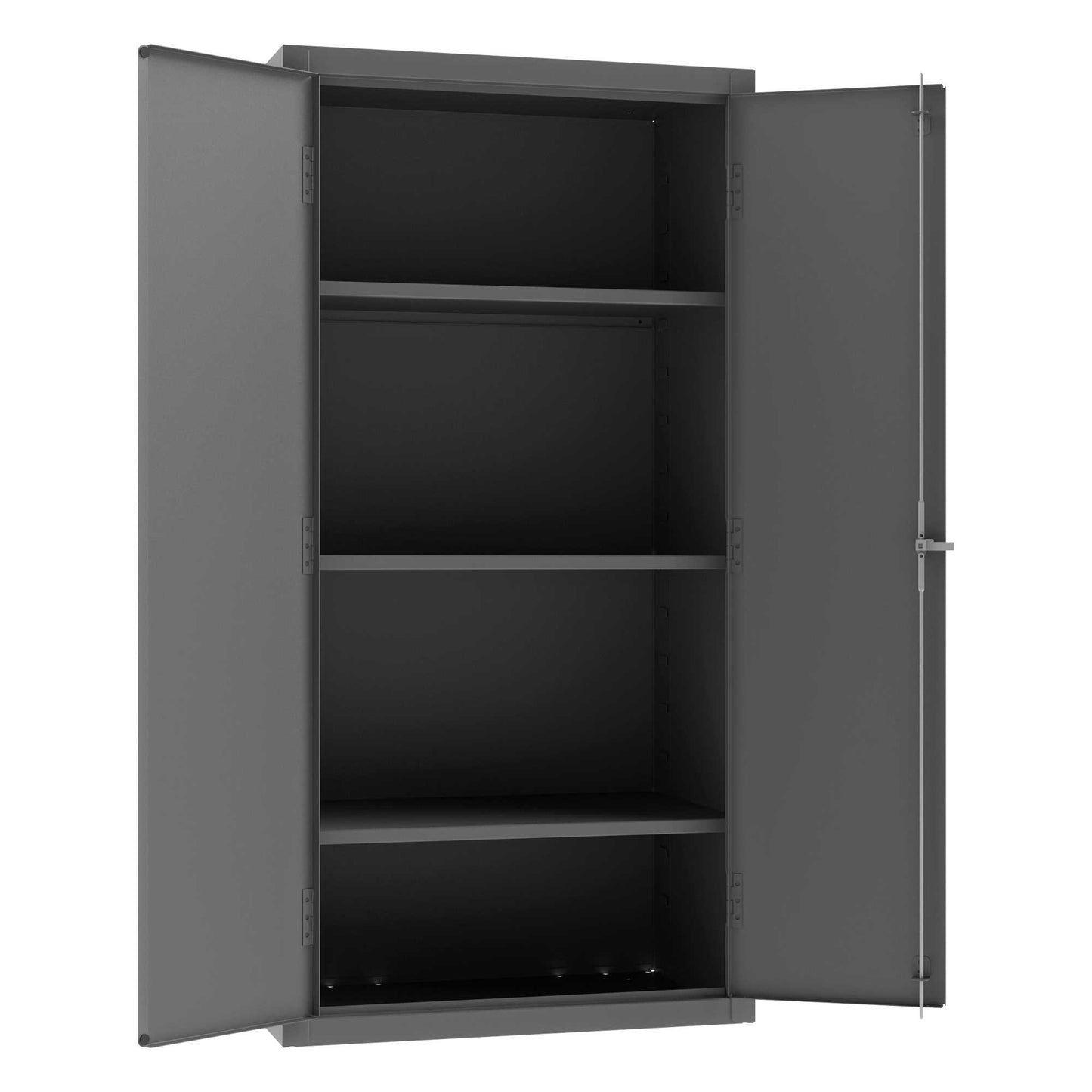 Durham 3501-95 CABINET, 14 GAUGE, 3 SHELVES , 36 X 24 X 72