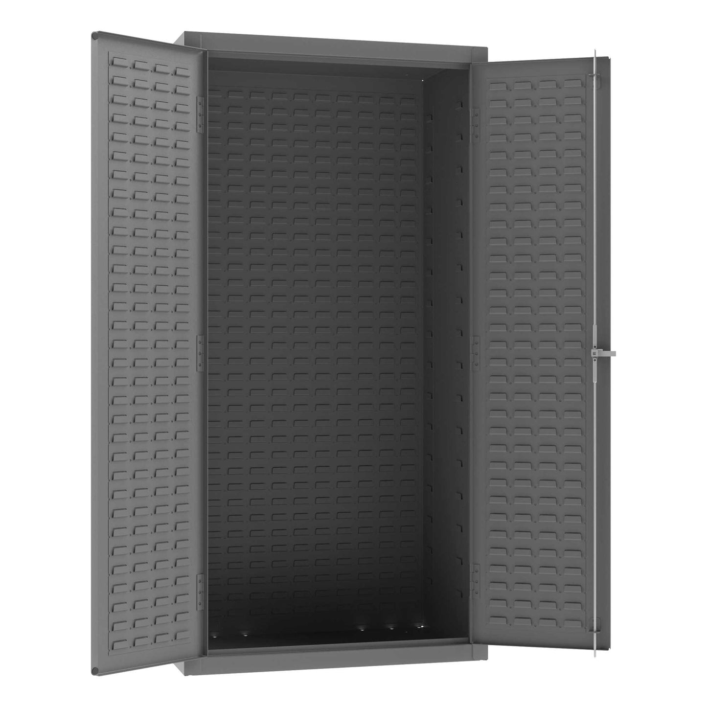 Durham 3501-BDLP-95 CUSTOMIZABLE, 14 GAUGE, CABINET WITH LOUVERED PANEL , 36 X 24 X 72