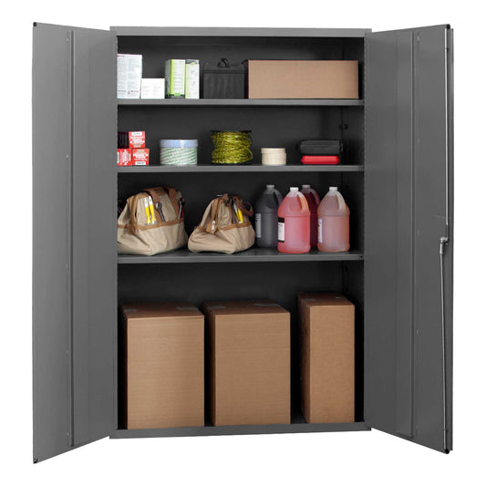 Durham 3502-95 CABINET, 14 GAUGE, 3 SHELVES , 48 X 24 X 72