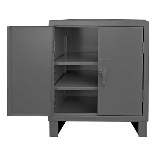 Durham 3700-2S-95 CABINET, 14 GAUGE, 2 SHELVES , 36 X 24 X 42