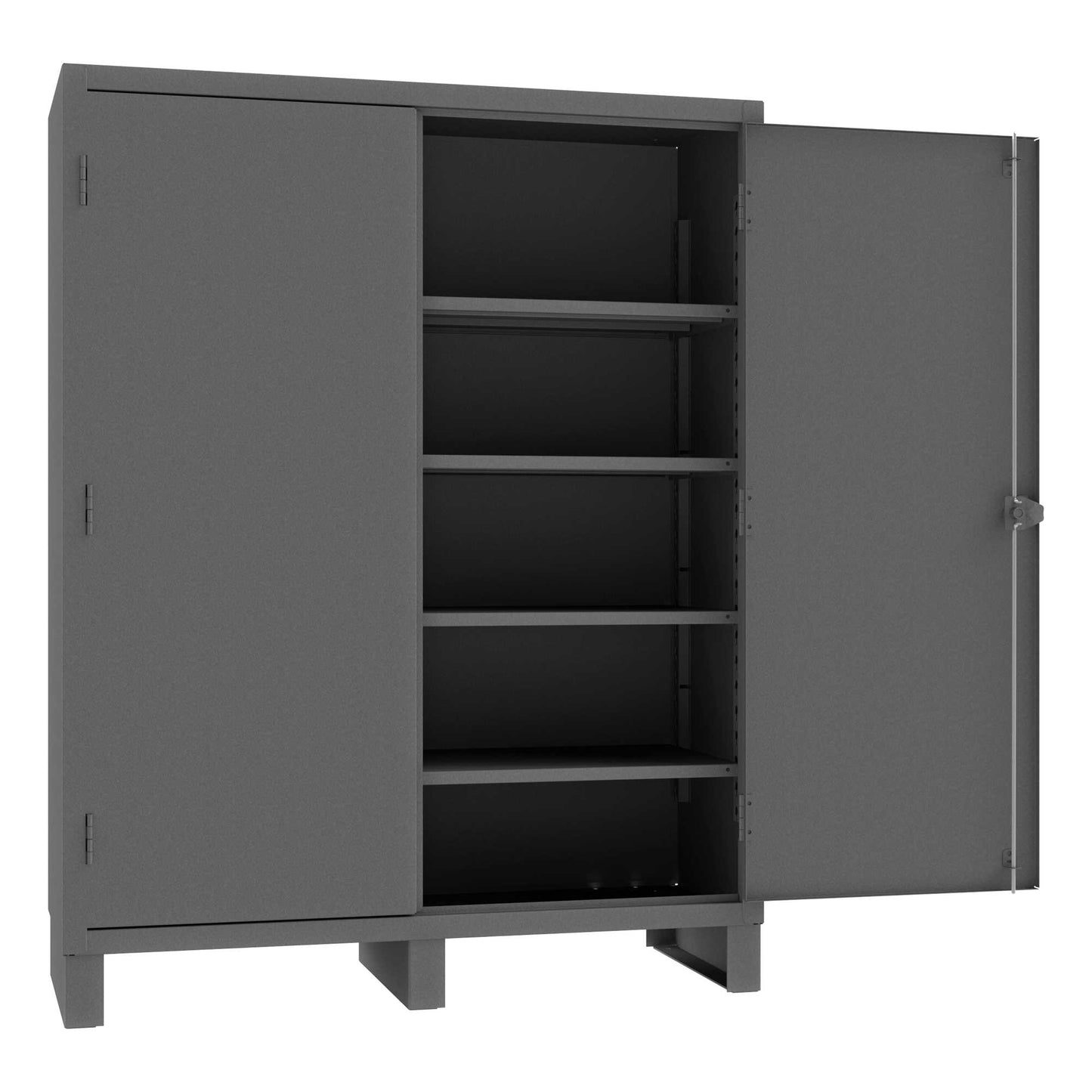 Durham 3704-4S-95 CABINET, 14 GAUGE, 4 SHELVES , 60 X 24 X 78