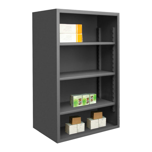 Durham 5010-3S-95 ENCLOSED SHELVING, 12 GAUGE, 3 SHELVES , 36 X 24 X 60