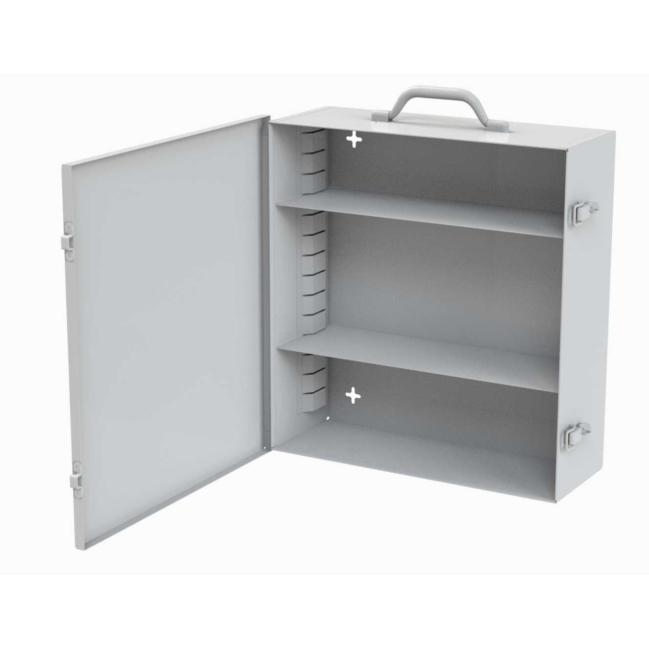 Durham 534AV-43 9AV CABINET, 3 SHELVES WITH 2 ADJUSTABLE, WHITE