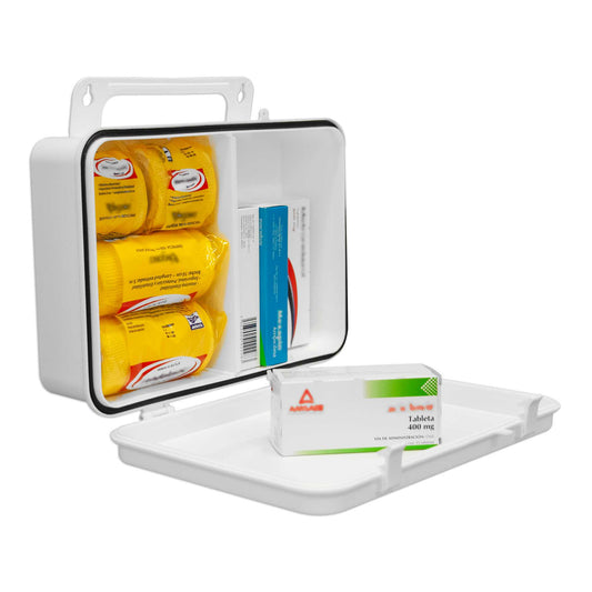 Durham B376-43-HIPS HIPS FIRST AID BOX, 16 UNITS