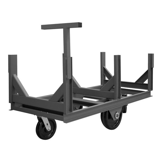 Durham BCTEH-2860-5K-95 BAR CRADLE TRUCK, 3 CRADLES, HANDLE, 28 X 60 X 40-7/8