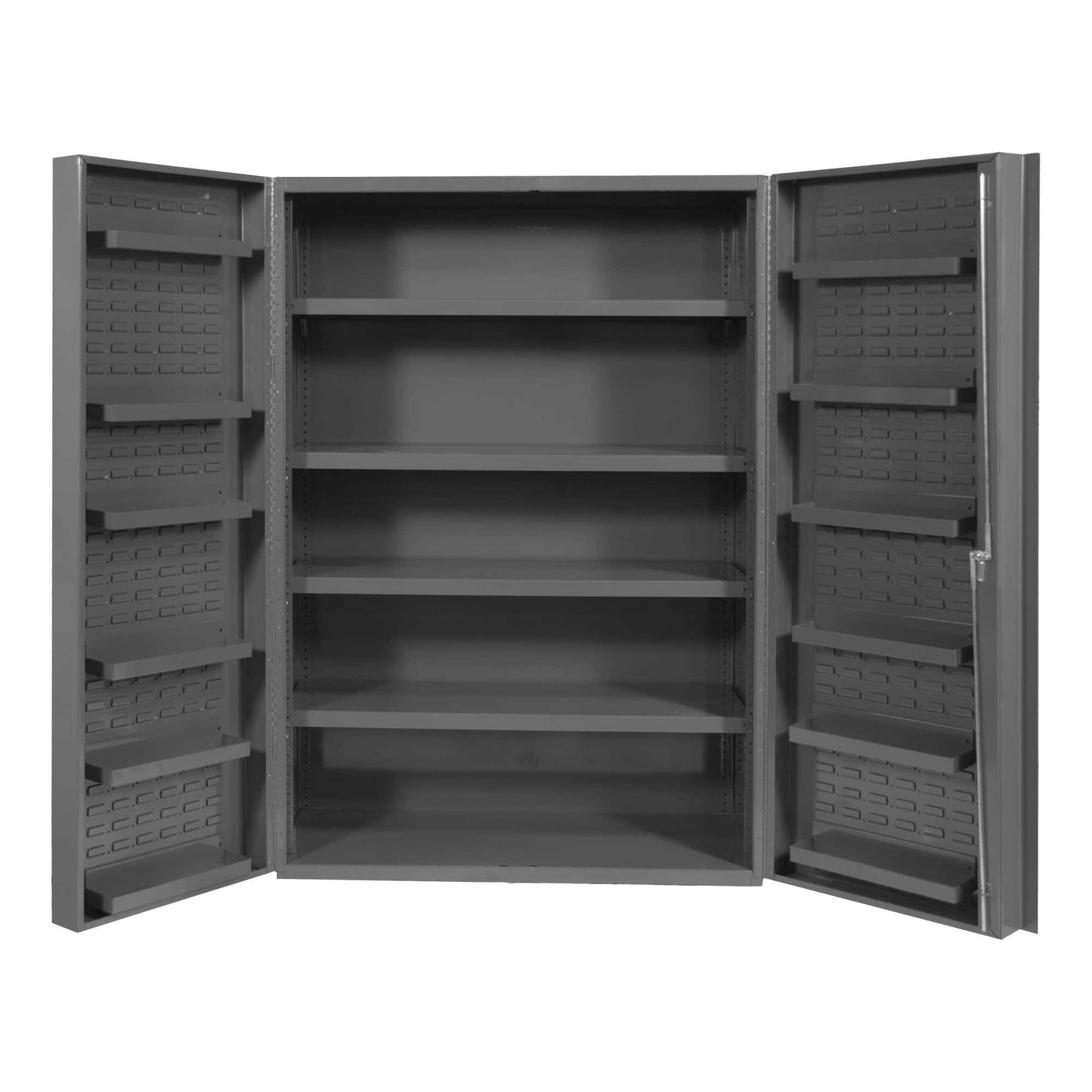 Durham DC36-4S12DS-95 CABINET, 14 GAUGE, 4 SHELVES, 12 DOOR TRAYS , 36 X 24 X 72