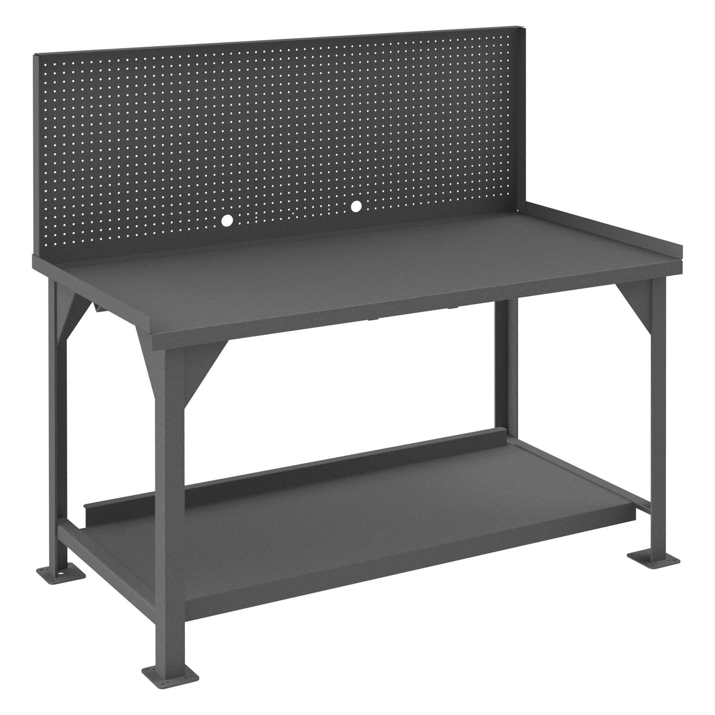 Durham DWB-3072-BE-PB-95 WORKBENCH, PEGBOARD RISER, 72 X 30 X 57-13/16