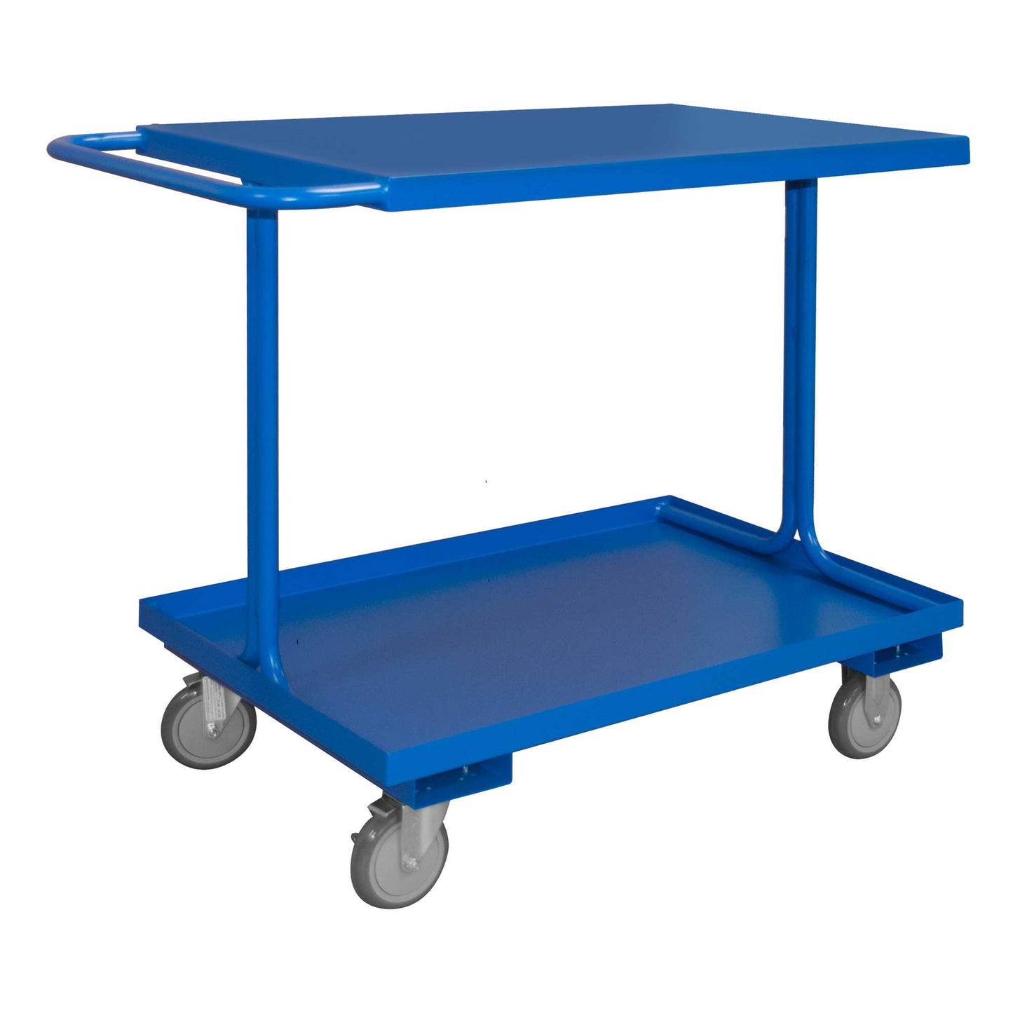 Durham EAS-2436-65T EASY ACCESS SHELF CART, 2 SHELVES, 24 X 42 X 35-13/16