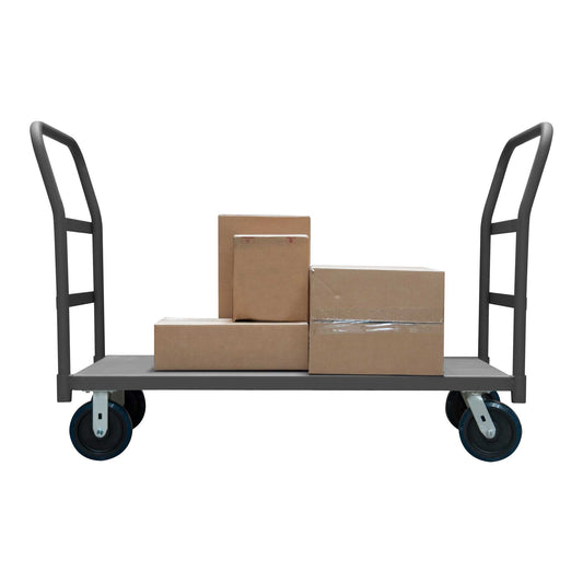 Durham EPT2H24368PU95 PLATFORM TRUCK, 2 REMOVABLE HANDLES, 3600 LBS. CAPACITY, 24 X 36