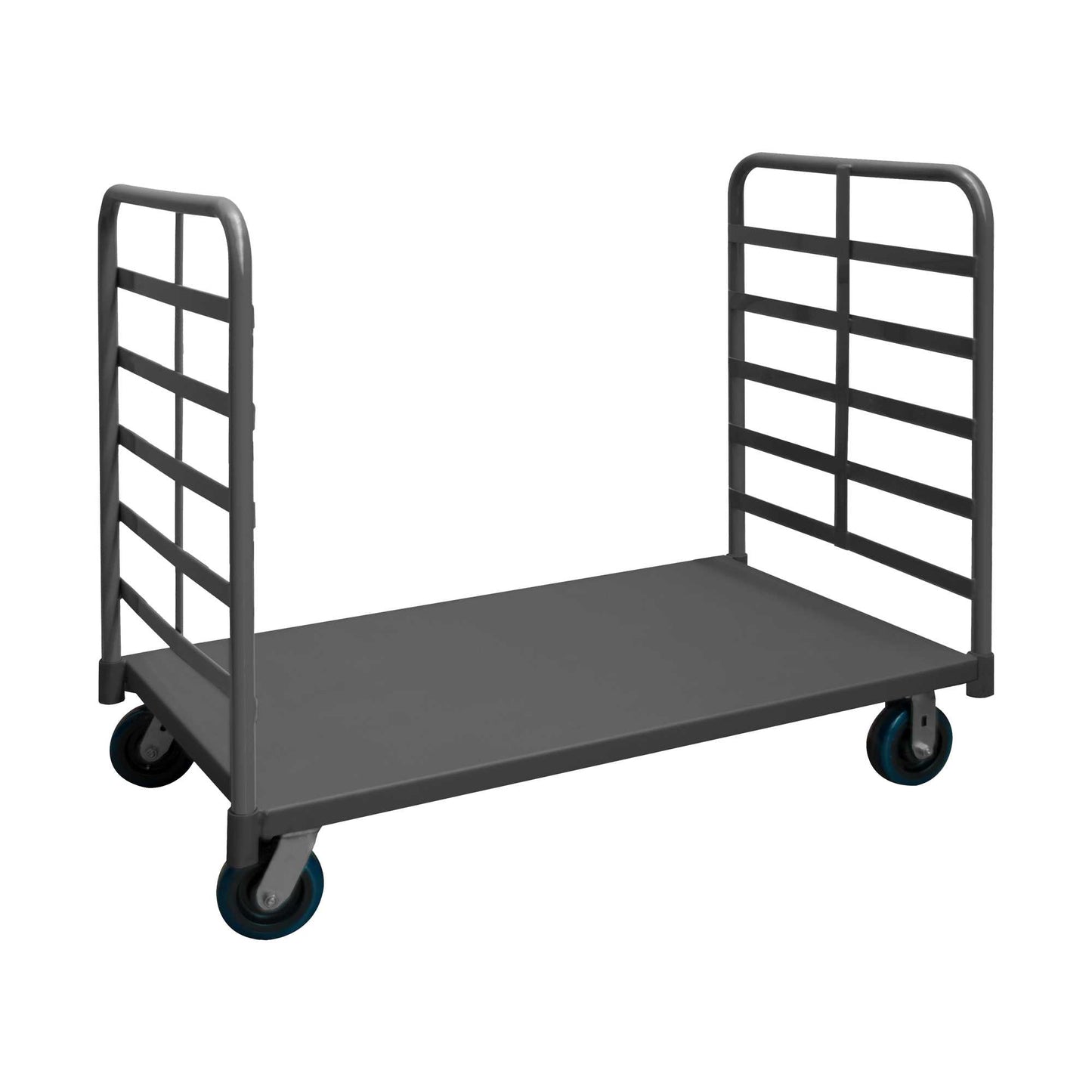 Durham EPT2RH30486PU95 PLATFORM TRUCK, 2 REMOVABLE HANDLES, 3600 LBS. CAPACITY, 30 X 48