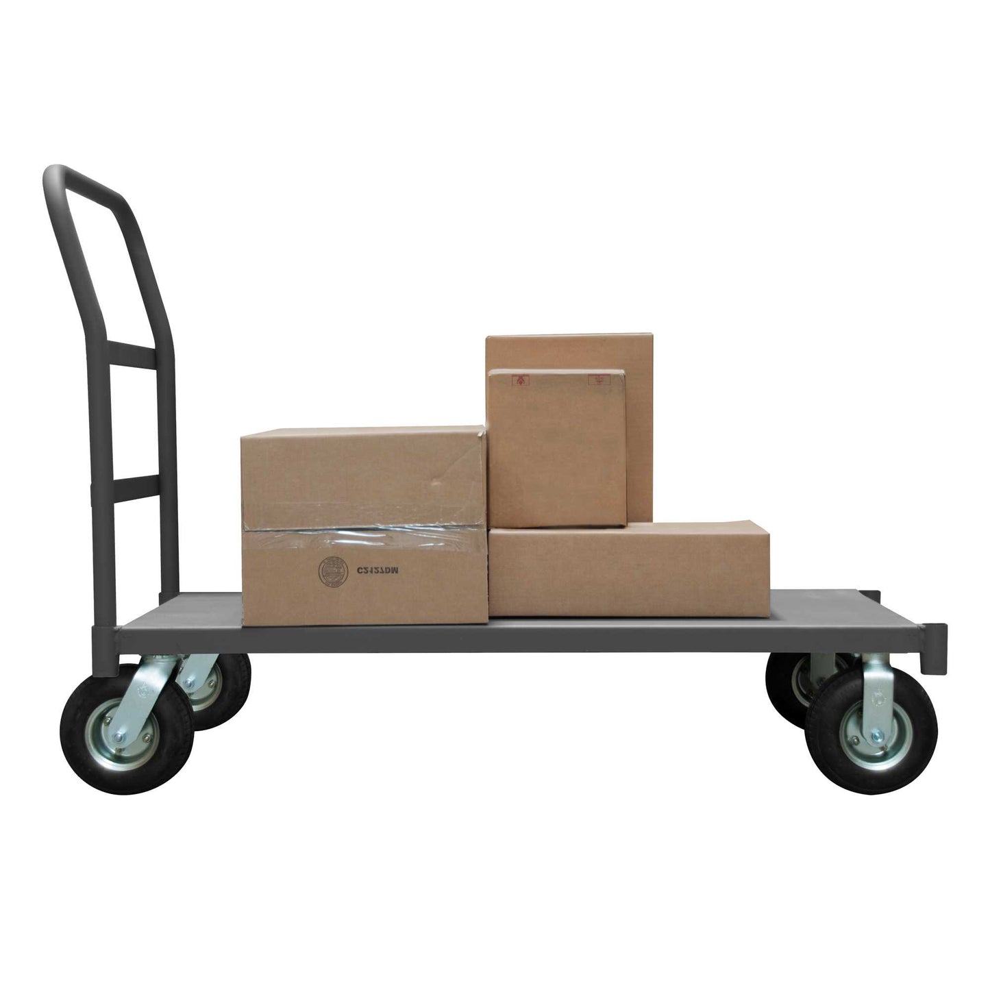 Durham EPT4S30608PN95 PLATFORM TRUCK, 4 SOCKETS, 1000 LBS. CAPACITY, 30 X 60