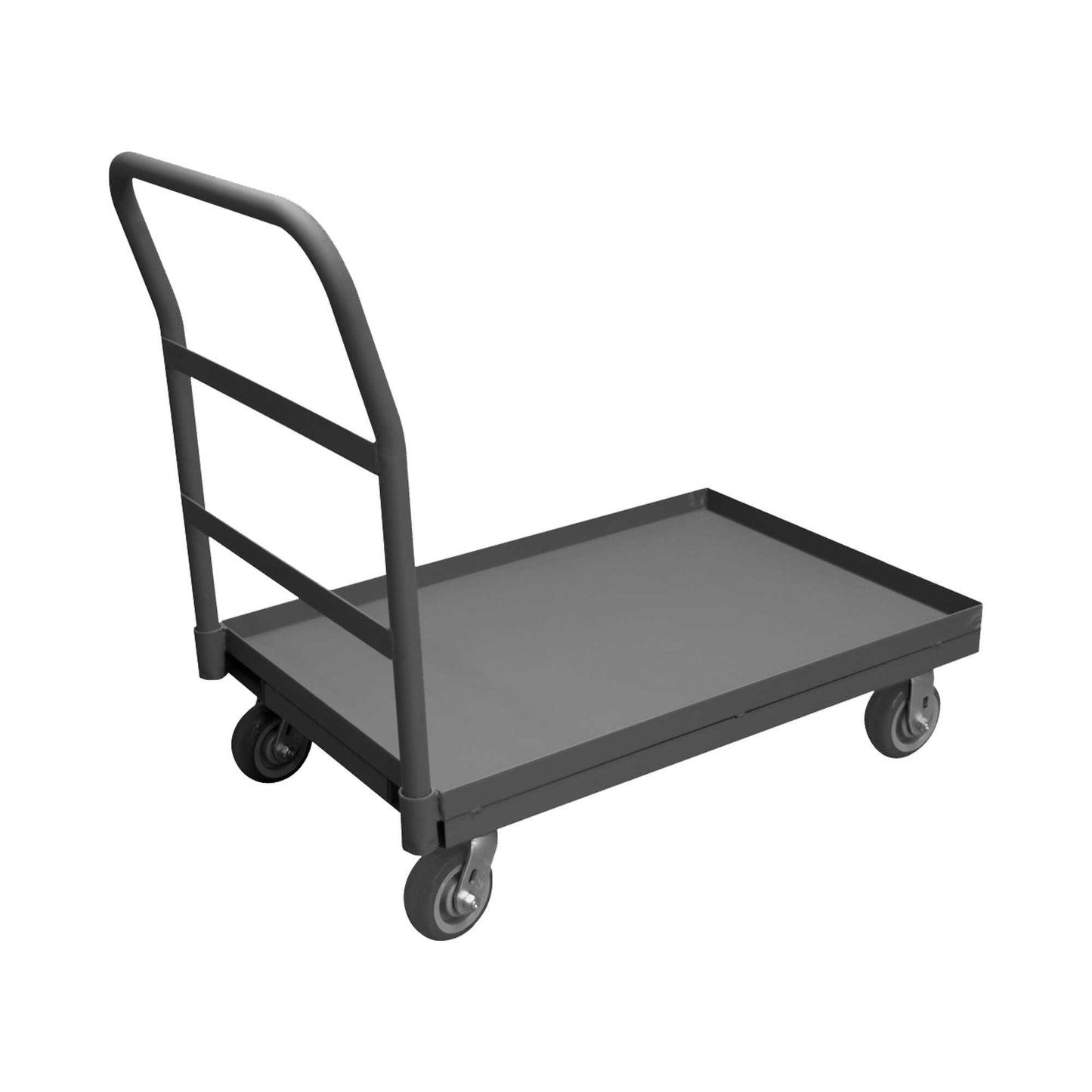 Durham EPTLU36485PU95 PLATFORM TRUCK, LIPS UP, 1400 LBS. CAPACITY, 36 X 48