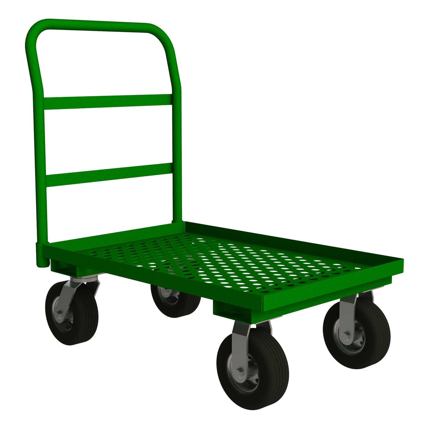 Durham GTEPT24368PN-83T GARDEN TRUCK, PERFORATED DECK, 24-3/8 X 39-5/8 X 40