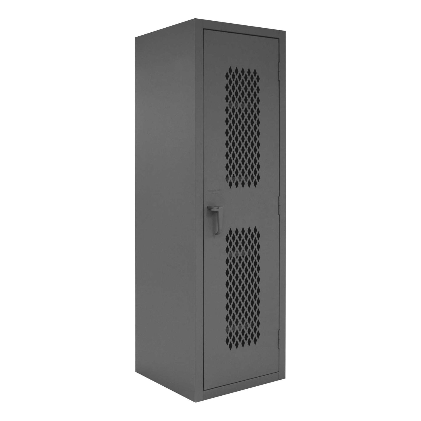 Durham HDCL-242478-4S-95 VENTILATED LOCKER, 16 GAUGE, 4 ADJUSTABLE SHELVES, 24 X 24-1/8 X 78