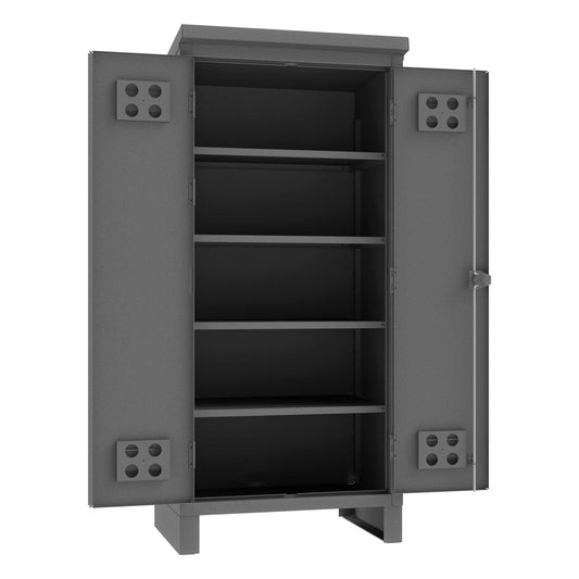 Durham HDCO243678-4S95 OUTDOOR CABINET, 12 GAUGE, 4 SHELVES , 36-3/8 X 26-11/16 X 80-5/16